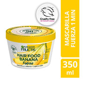 Garnier Fructis Hair Food Mascarilla de Fuerza Banana 300 ML - Farmacias Arrocha