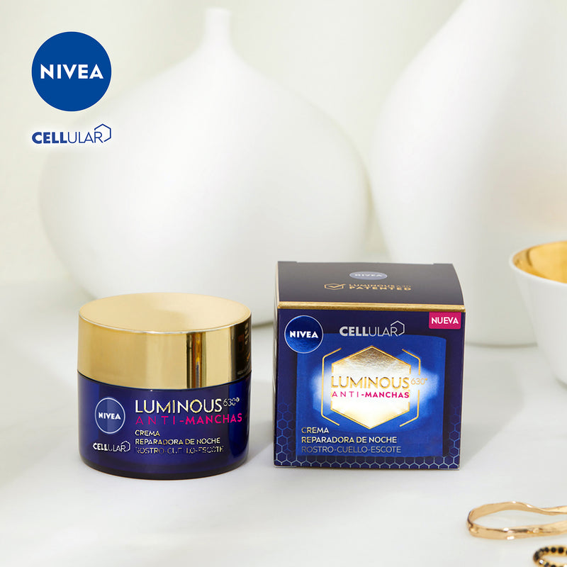Nivea Crema De Noche Anti-Manchas Luminous 630 50 Ml - Farmacias Arrocha