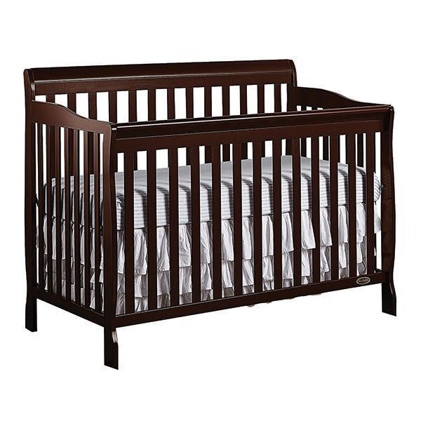 Pecora 5 In 1 Convertible Crib Espresso A - Farmacias Arrocha
