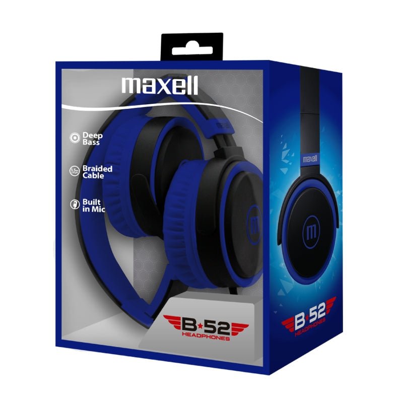 Maxell Audífono Full Size Con Micrófono HP-B52 - Farmacias Arrocha