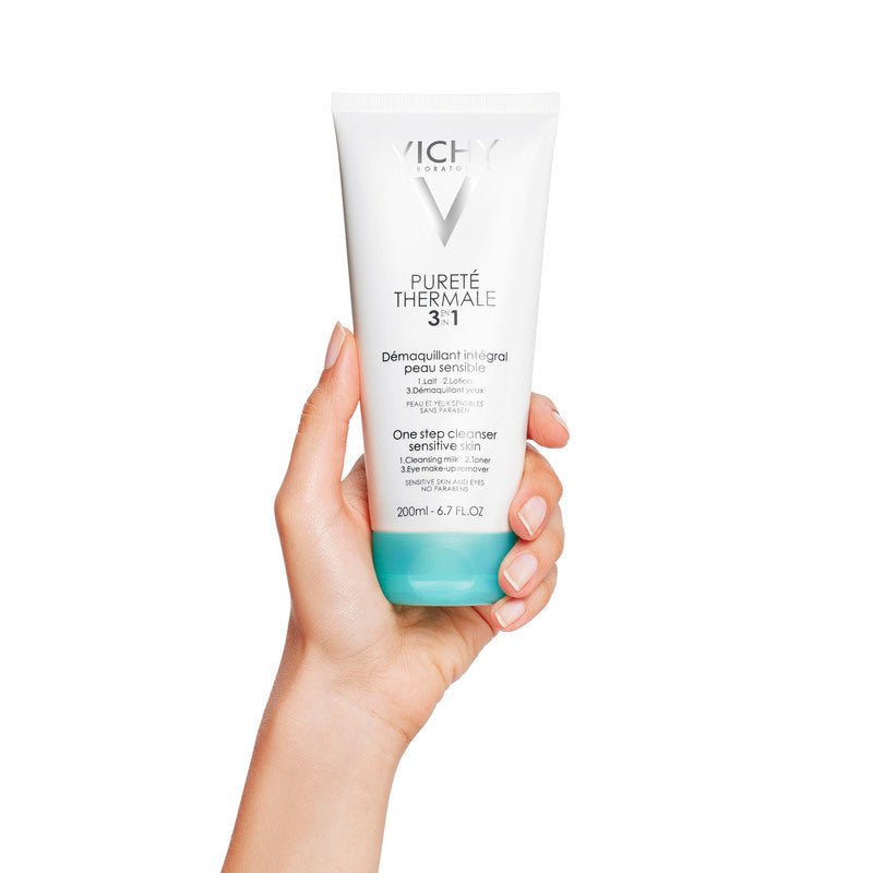Vichy Pureté Thermale Desmaquillante Integral 3 en 1 200ml - Farmacias Arrocha