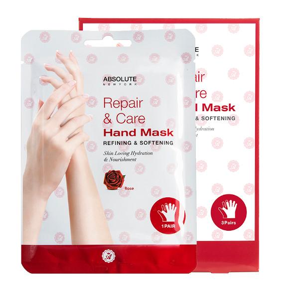 Absolute N.Y Hand Mask Rose 12 Pcs - Farmacias Arrocha