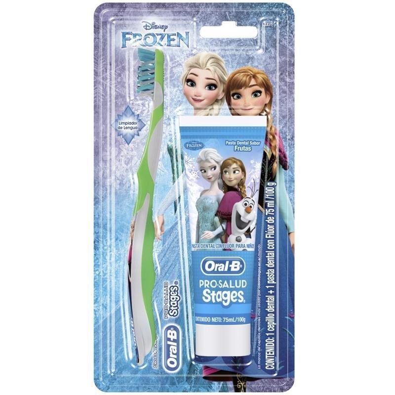 Oral B Stages Pack Crema Dental Frozen 75Ml + Cepillo - Farmacias Arrocha