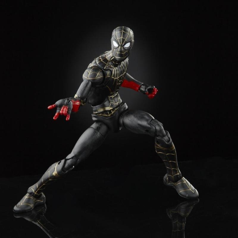 Marvel Legends Series - Black & Gold Suit Spider-Man - Farmacias Arrocha