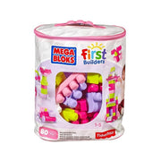 Mega Bloks Bolsa Grande De Construcción Rosa - Farmacias Arrocha