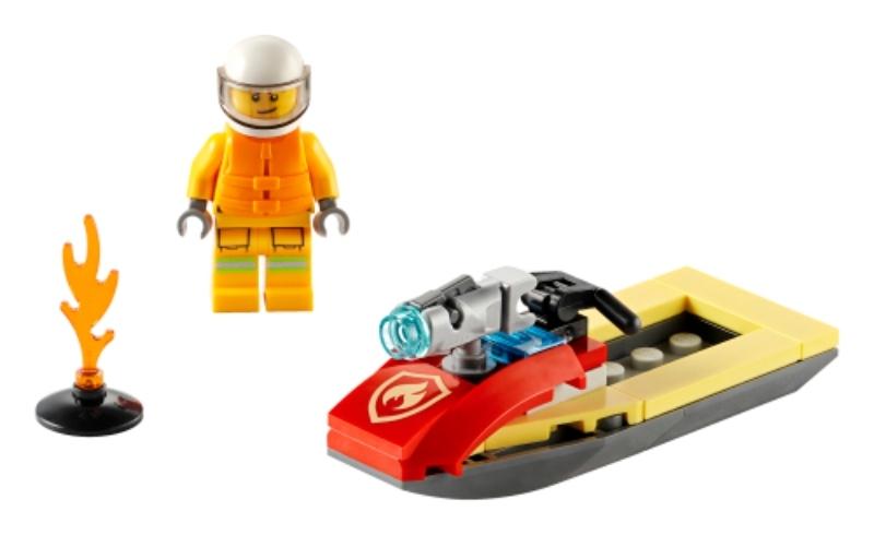 Lego City Moto Acuática de Bomberos - Bolsa - Farmacias Arrocha