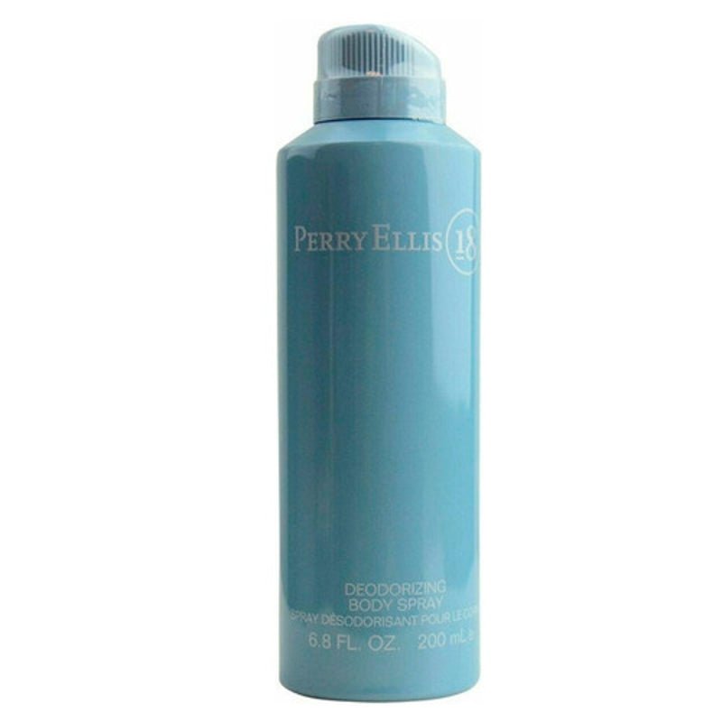 Perry Ellis 18 For Men Deodorizing Body Spray 170Ml - Farmacias Arrocha