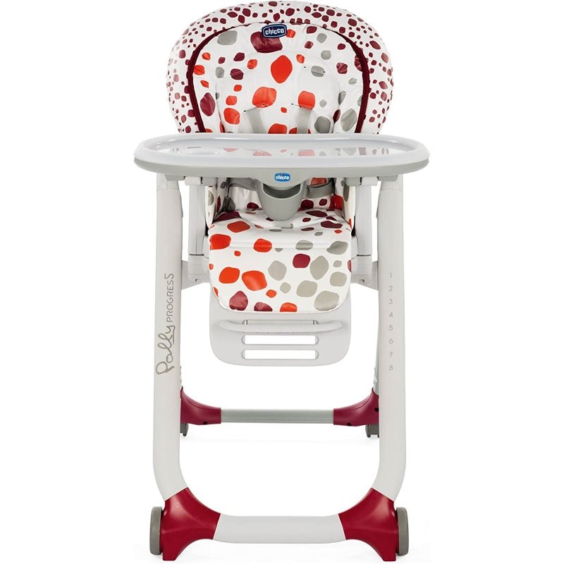 Chicco Polly Progres5 Highchair Cherry 4W - Farmacias Arrocha