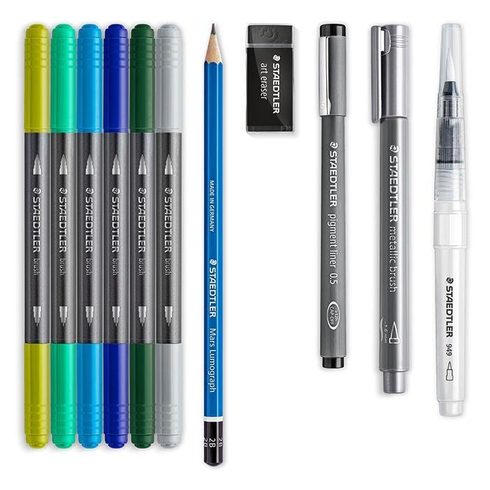 Staedler Hand Lettering X Watercolour Set - Farmacias Arrocha