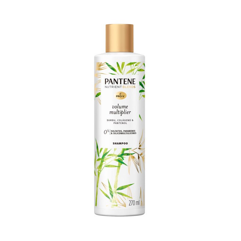 Pantene Shampoo Bamboo Volume Multiplier 270Ml - Farmacias Arrocha