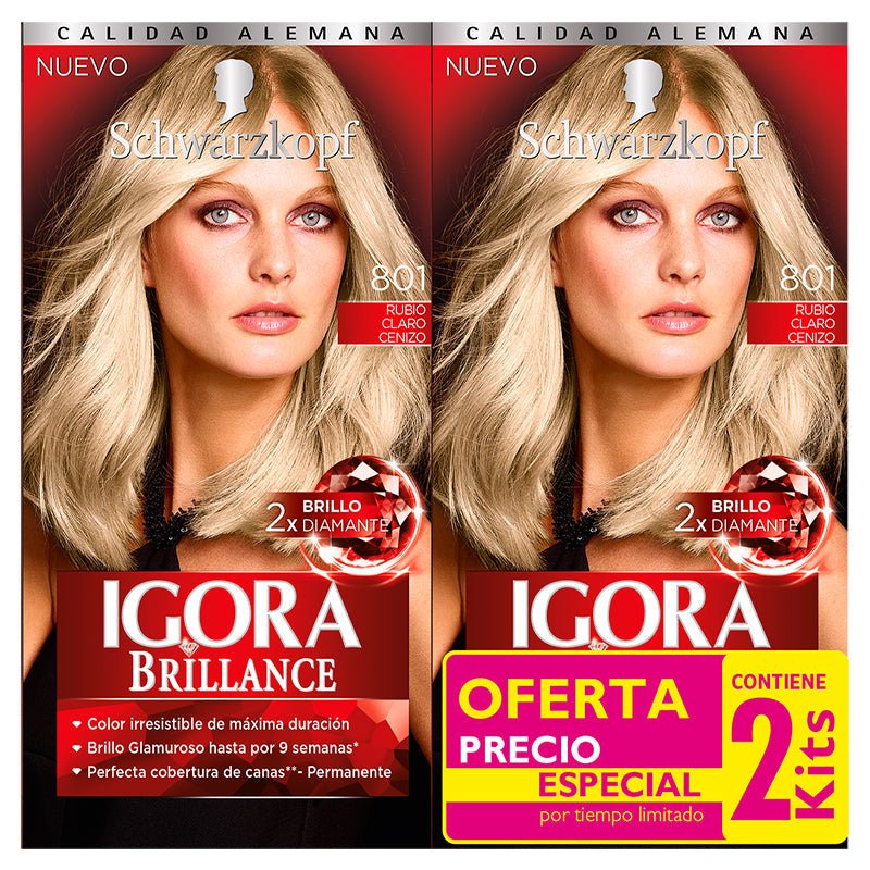 Igora Brillance Tinte 2 Kit Precio Especial - Farmacias Arrocha