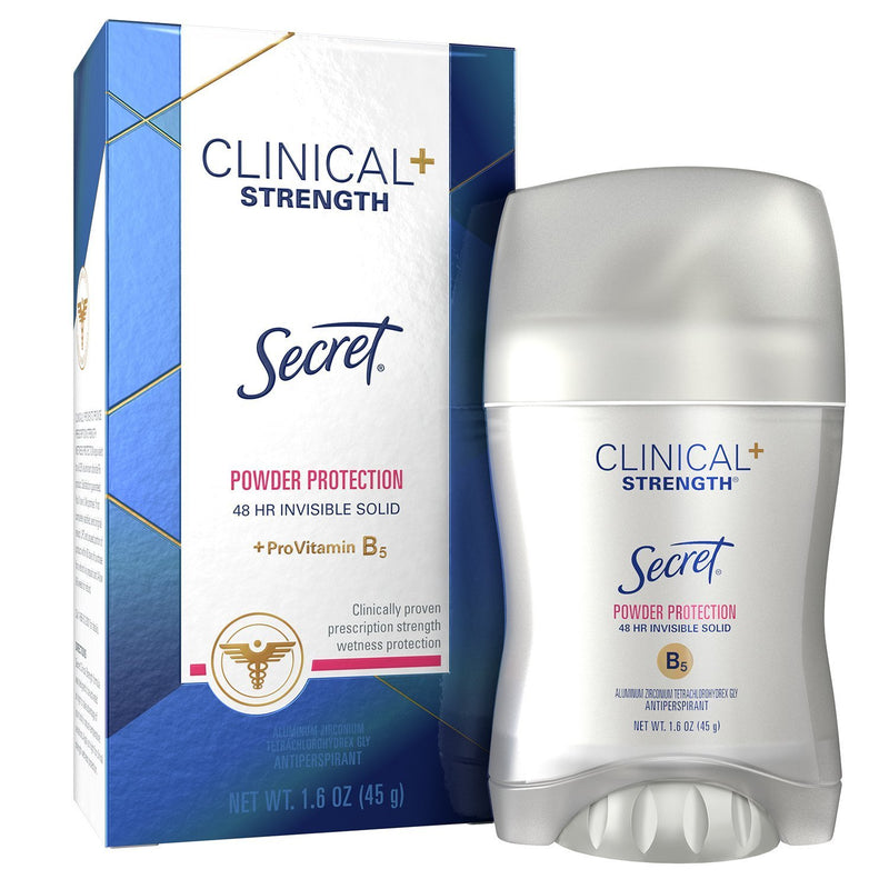 Secret Desodorante Clinical Powder 1.60Zx121T - Farmacias Arrocha