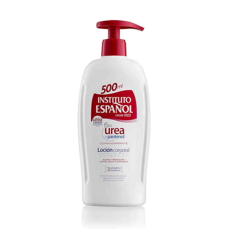 Instituto Español Loción Urea + Pantenol 500 Ml - Farmacias Arrocha