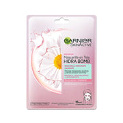 Garnier Skin Active Mascarilla en Tela Hydra Bomb Manzanilla - Calmante - Farmacias Arrocha