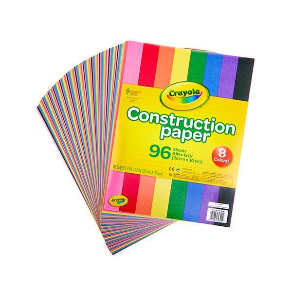 Crayola Construction Paper-96 Crayola - Farmacias Arrocha