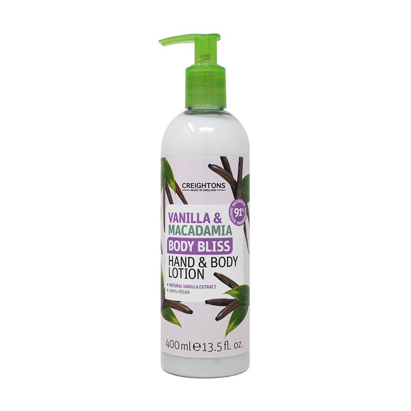 Creightons Body Lotion Vanilla & Macadamia 400Ml - Farmacias Arrocha