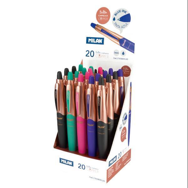 Milan Boligrafo Capsule Copper - Farmacias Arrocha