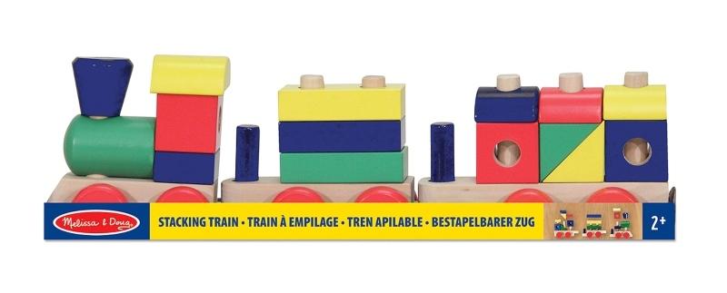 Melissa & Doug Tren de Madera Apilable - Farmacias Arrocha