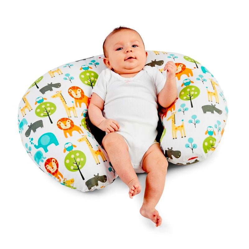 Chicco Boppy Pillow Cotton Sl Peaceful Jungle - Farmacias Arrocha
