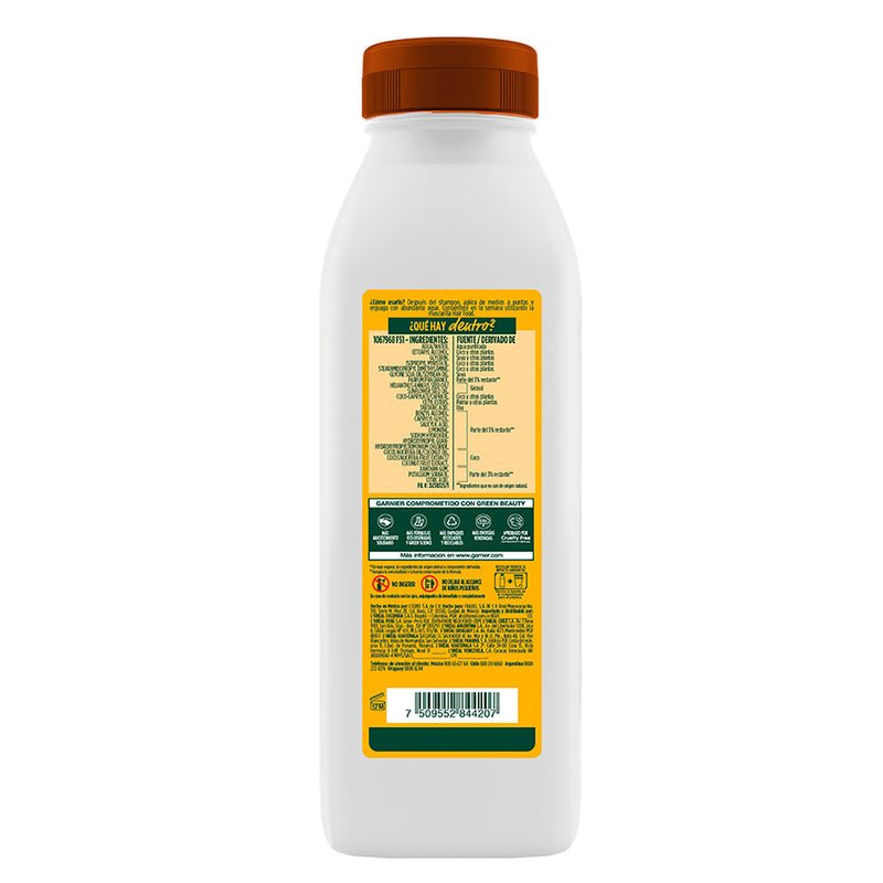 Garnier Fructis Hair Food Acondicionador De Reparación Coco 300Ml - Farmacias Arrocha