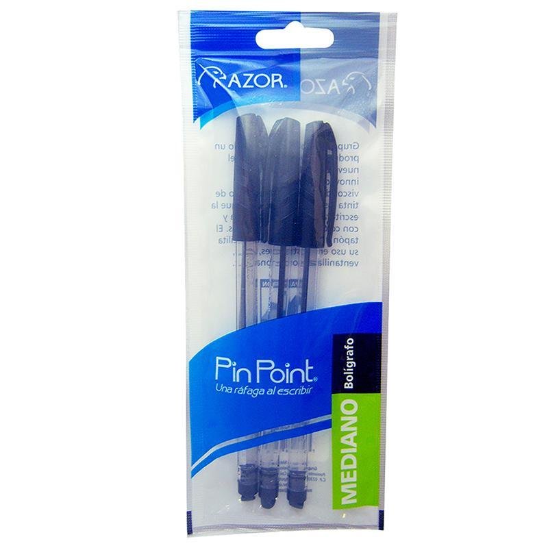 Azor Boligrafo Punto De Agua 1.0Mm Negro - Farmacias Arrocha