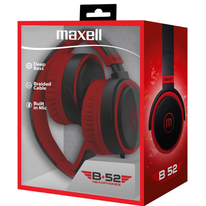Maxell Audífono Full Size Con Micrófono HP-B52 - Farmacias Arrocha