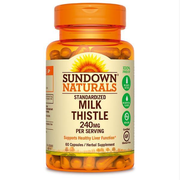 Sundown Naturals Milk Thistle XTRA Capsules - Farmacias Arrocha