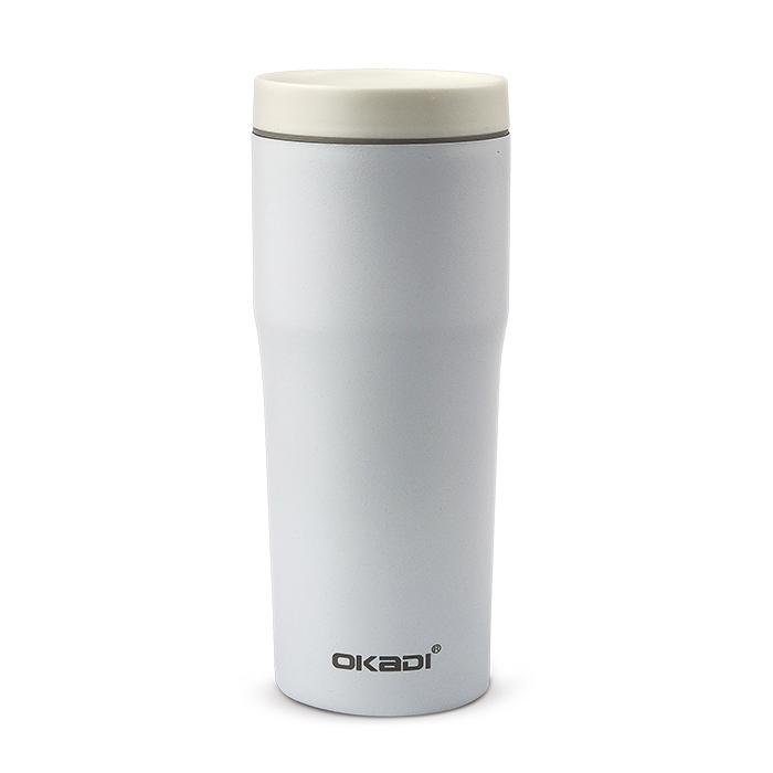 Okadi Vaso Térmico Para Café, 480Ml Blanco - Farmacias Arrocha