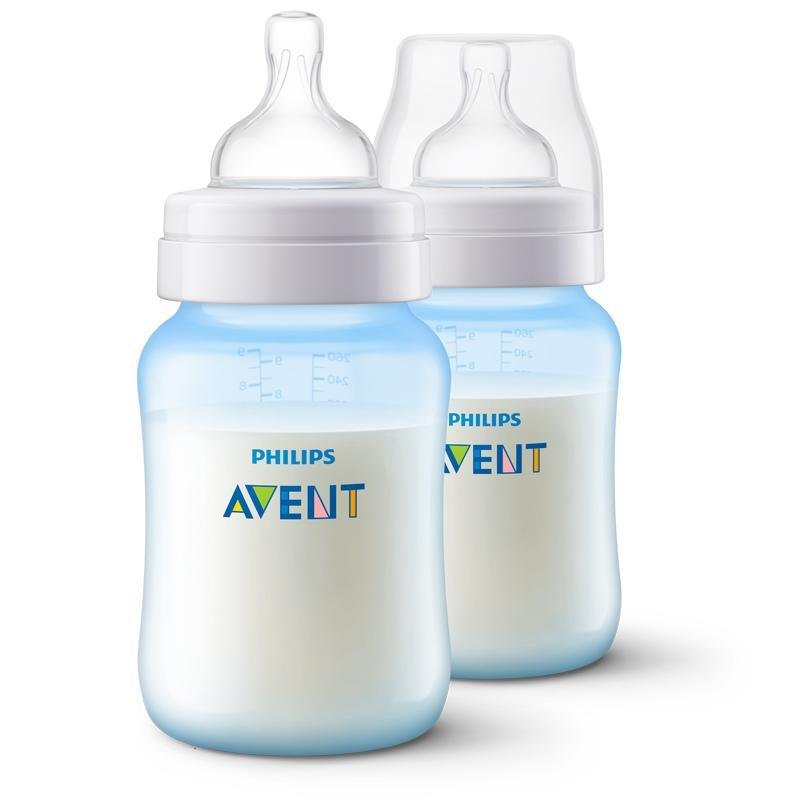 Avent Biberon Bot. Anticolico Pp Duo Celeste 9Oz - Farmacias Arrocha