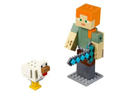 Lego Minecraft Alex con Gallina - Farmacias Arrocha