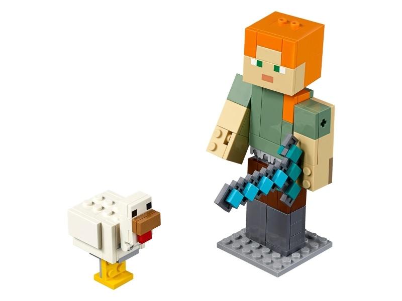 Lego Minecraft Alex con Gallina - Farmacias Arrocha