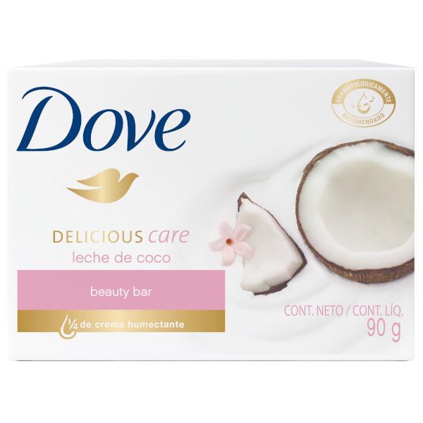 Dove Jabon Leche De Coco 90Gr - Farmacias Arrocha