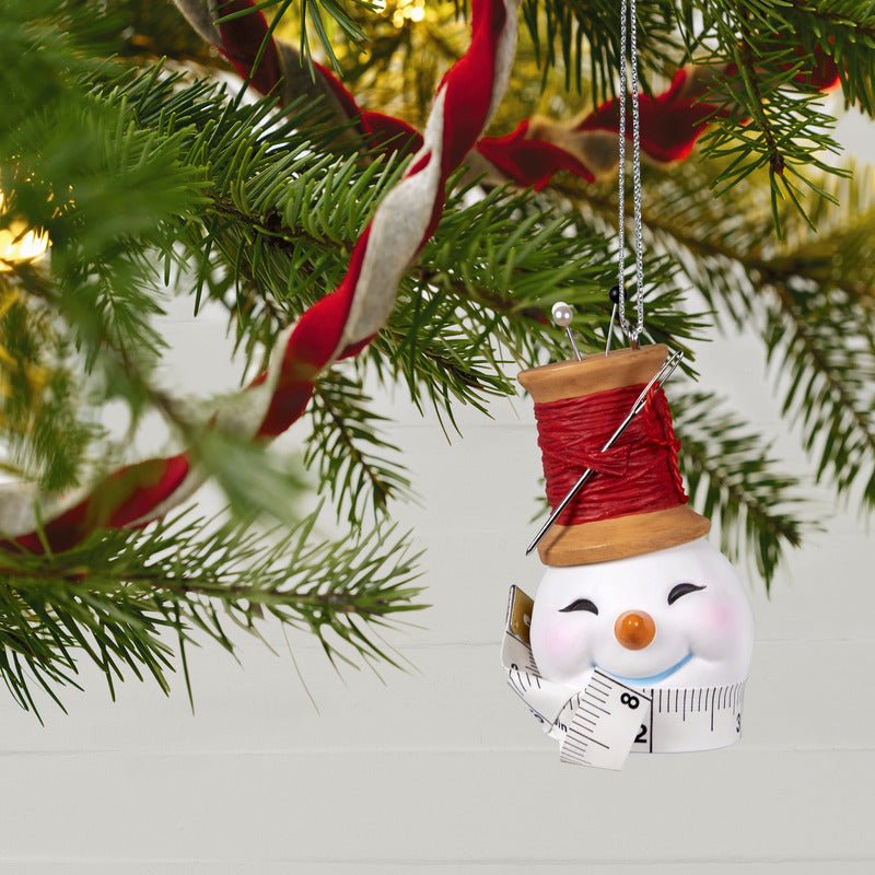 Hallmark Ornamento Sew Cheery Snowman - Farmacias Arrocha