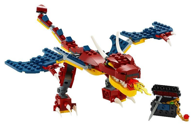 Lego Creator 3 En 1: Dragón Escupefuego - Farmacias Arrocha
