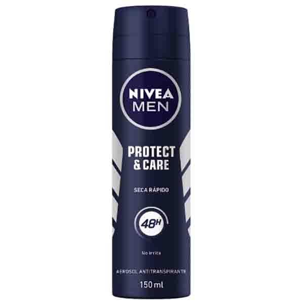 Nivea Deo Spray Protect & Care Men 150 Ml - Farmacias Arrocha