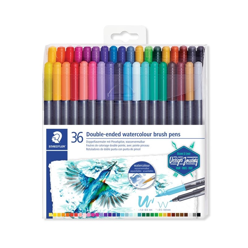 Staedtler Double Ended Watercol Brush 36Pcs - Farmacias Arrocha