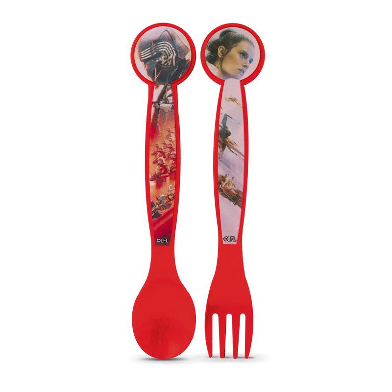 Stor 2 Pcs Pp Cutlery Set Star Wars Ep Ix - Farmacias Arrocha