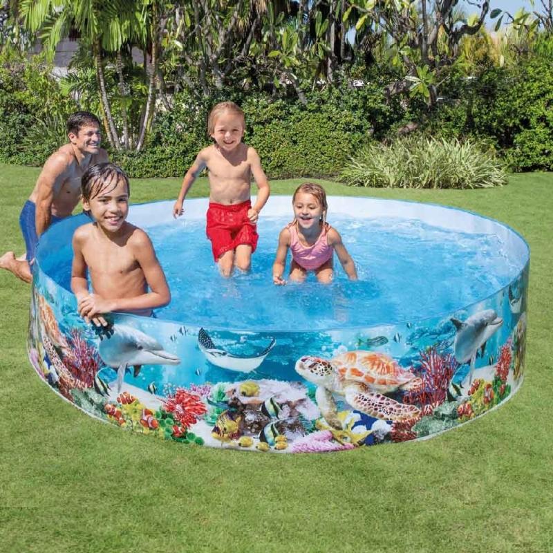 Intex Piscina Deep Blue Sea Snapset 8pies x 18pulg - Farmacias Arrocha