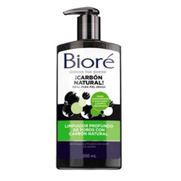 Biore Limpiador Con Carbon Natural Piel 200Ml - Farmacias Arrocha