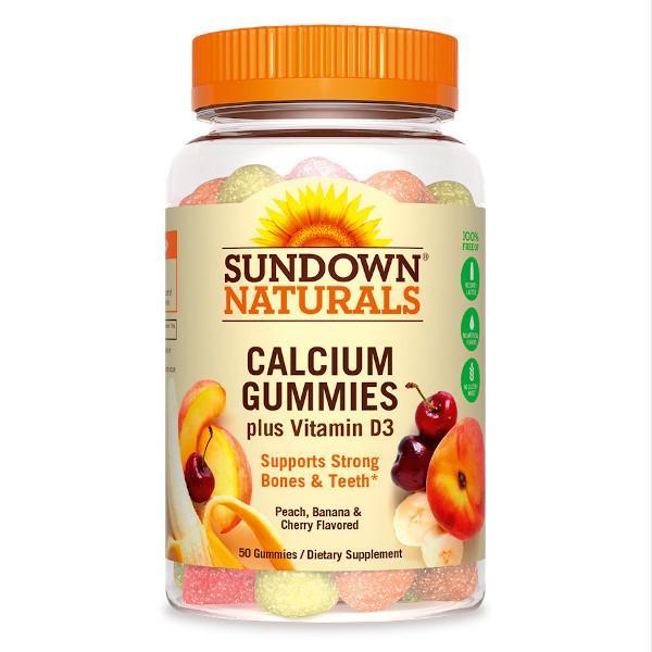 Sundown Naturals Calcium Plus Vitamin D3 50 Gummies - Farmacias Arrocha