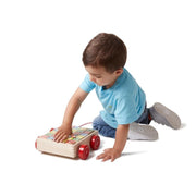 Melissa & Doug Vagón de Madera con Bloques ABC y 123 - Farmacias Arrocha
