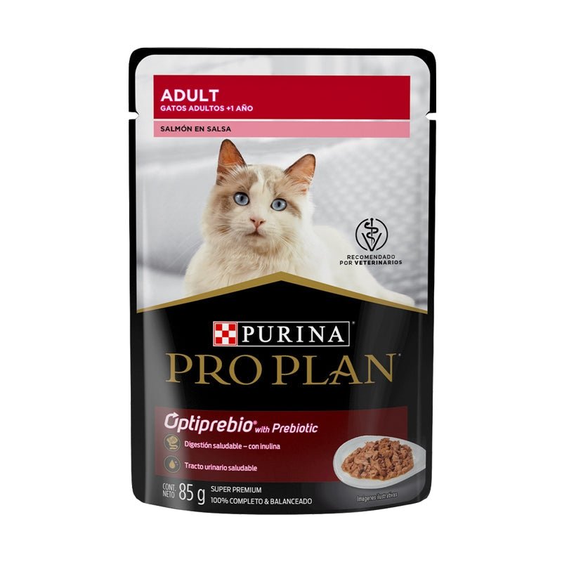 Pro Plan Gato Adulto Alimento Húmedo Salmón En Salsa 85G - Farmacias Arrocha