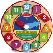 Melissa & Doug Reloj de Madera para Clasificar Formas - Farmacias Arrocha