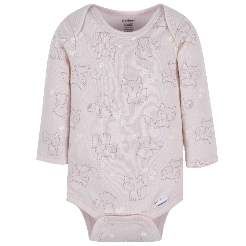 Gerber Set 3 Bodies Manga Corta Niña NB - Farmacias Arrocha