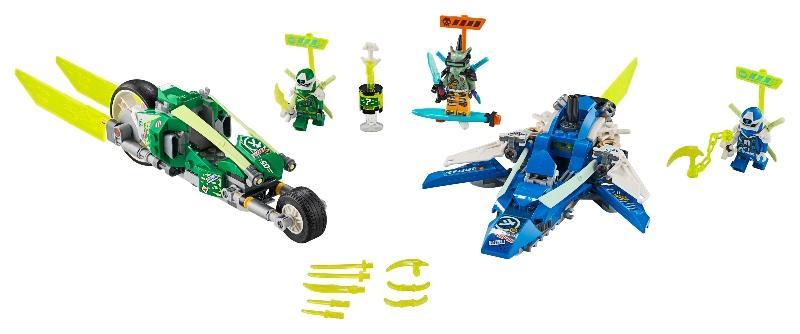 Lego Ninjago: Vehículos Supremos De Jay Y Lloyd - Farmacias Arrocha