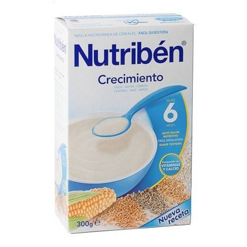 Nutriben Cereal Crecimiento 300Gr - Farmacias Arrocha