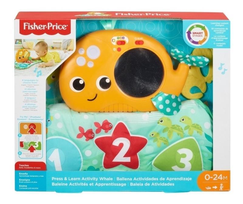 Fisher Price Ballena De Actividades De Aprendizaje - Farmacias Arrocha