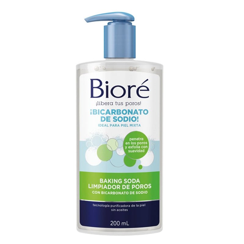 Biore Baking Soda Limpiador De Poros - Farmacias Arrocha