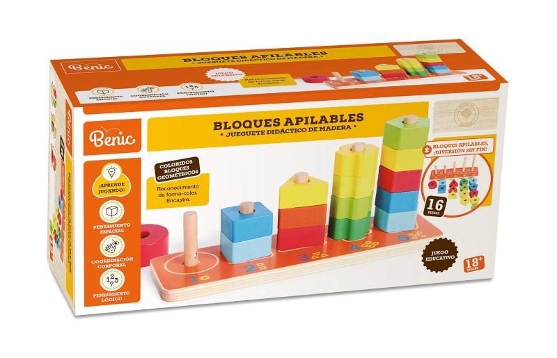Benic Bloques Apilables De Madera - Farmacias Arrocha