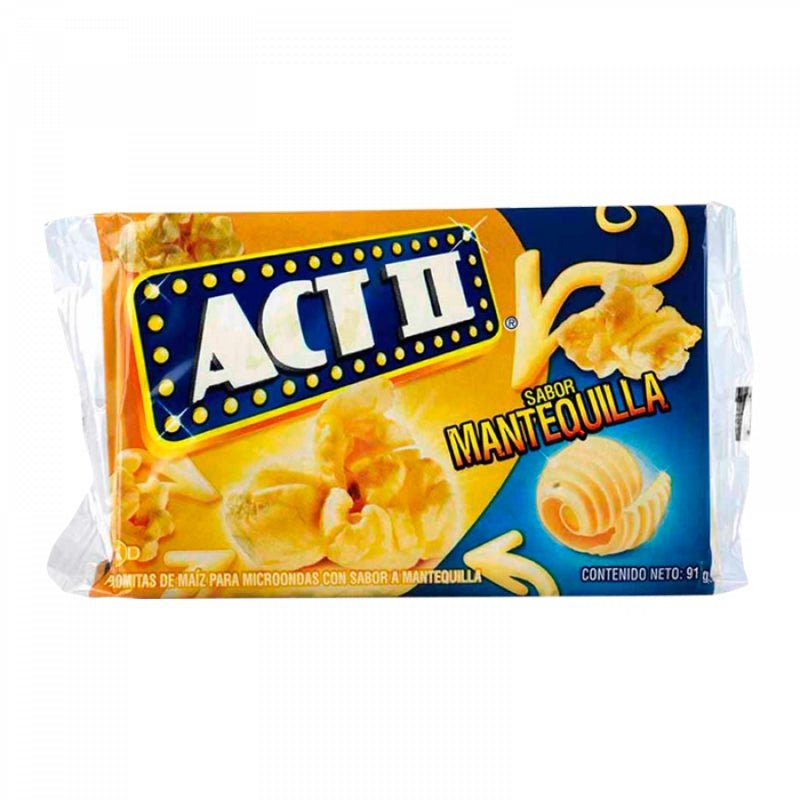 Act Il Palomitas de Maíz Sabor Mantequilla 91Gr - Farmacias Arrocha